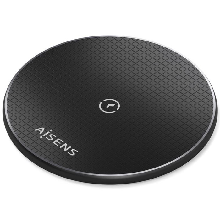 Aisens Cargador Inalámbrico USB-C 15W Negro ASCH-15W1WC058-BK
